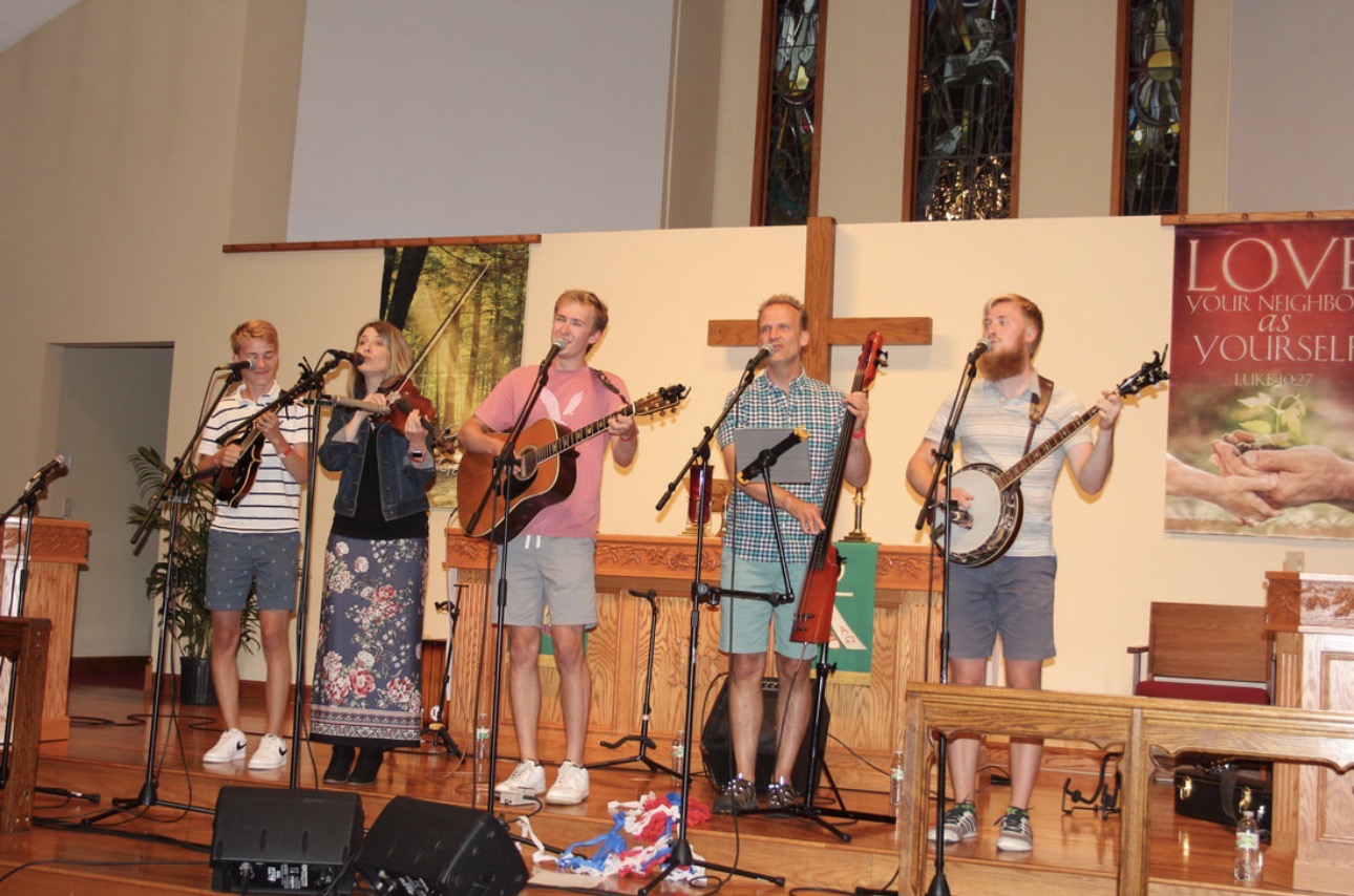 Bluegrass at the chapel